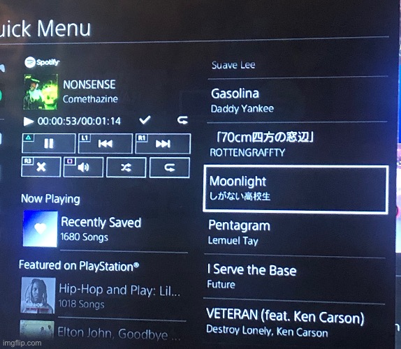 Who rockin wit the 1600 song playlist ☠️ | made w/ Imgflip meme maker