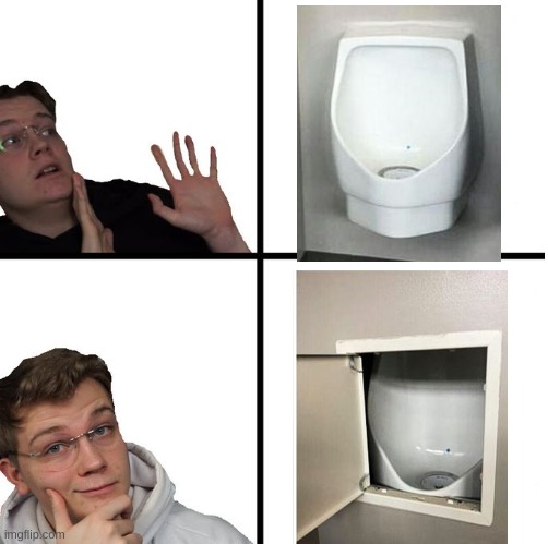 Toilet fail | image tagged in drake format but it's aeonair | made w/ Imgflip meme maker