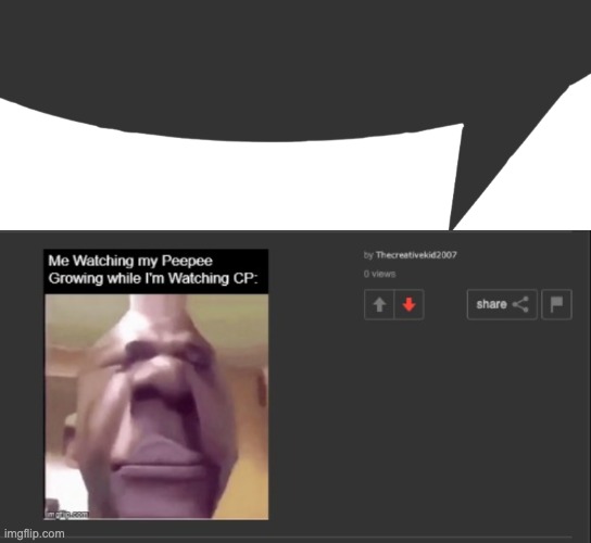 TCK CP Speech Bubble | image tagged in tck cp speech bubble | made w/ Imgflip meme maker