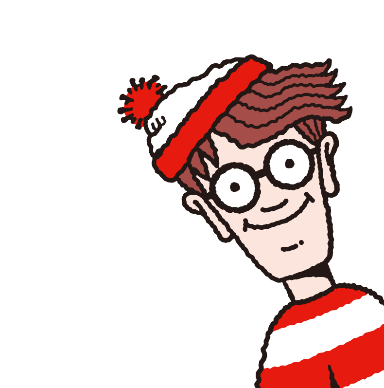 Waldo corner Blank Meme Template