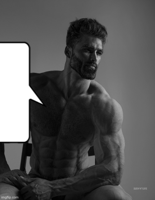 Giga Chad | image tagged in giga chad | made w/ Imgflip meme maker