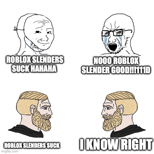 slenders in a nutshell - Imgflip