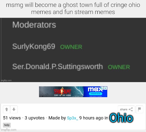 Ohio | made w/ Imgflip meme maker