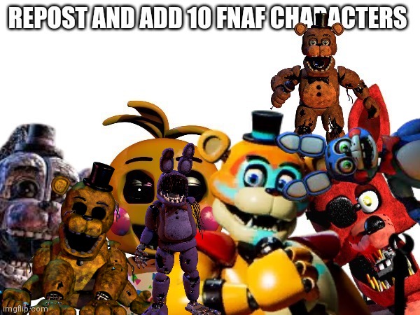 Do it | image tagged in fanf,five nights at freddy's,gaming | made w/ Imgflip meme maker