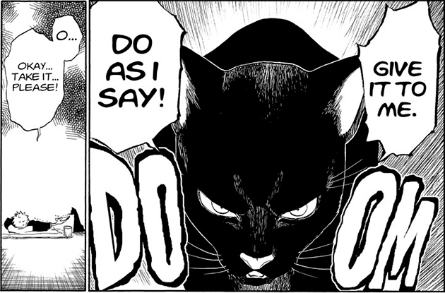 High Quality Yoruichi cat form "give it to me" Blank Meme Template
