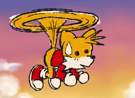 High Quality tails sweat Blank Meme Template