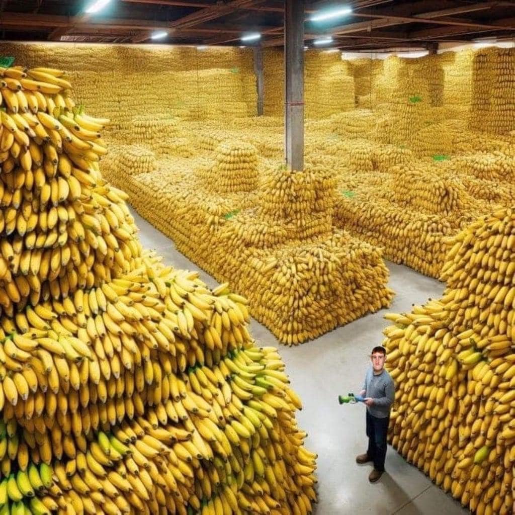 Bananas Blank Meme Template