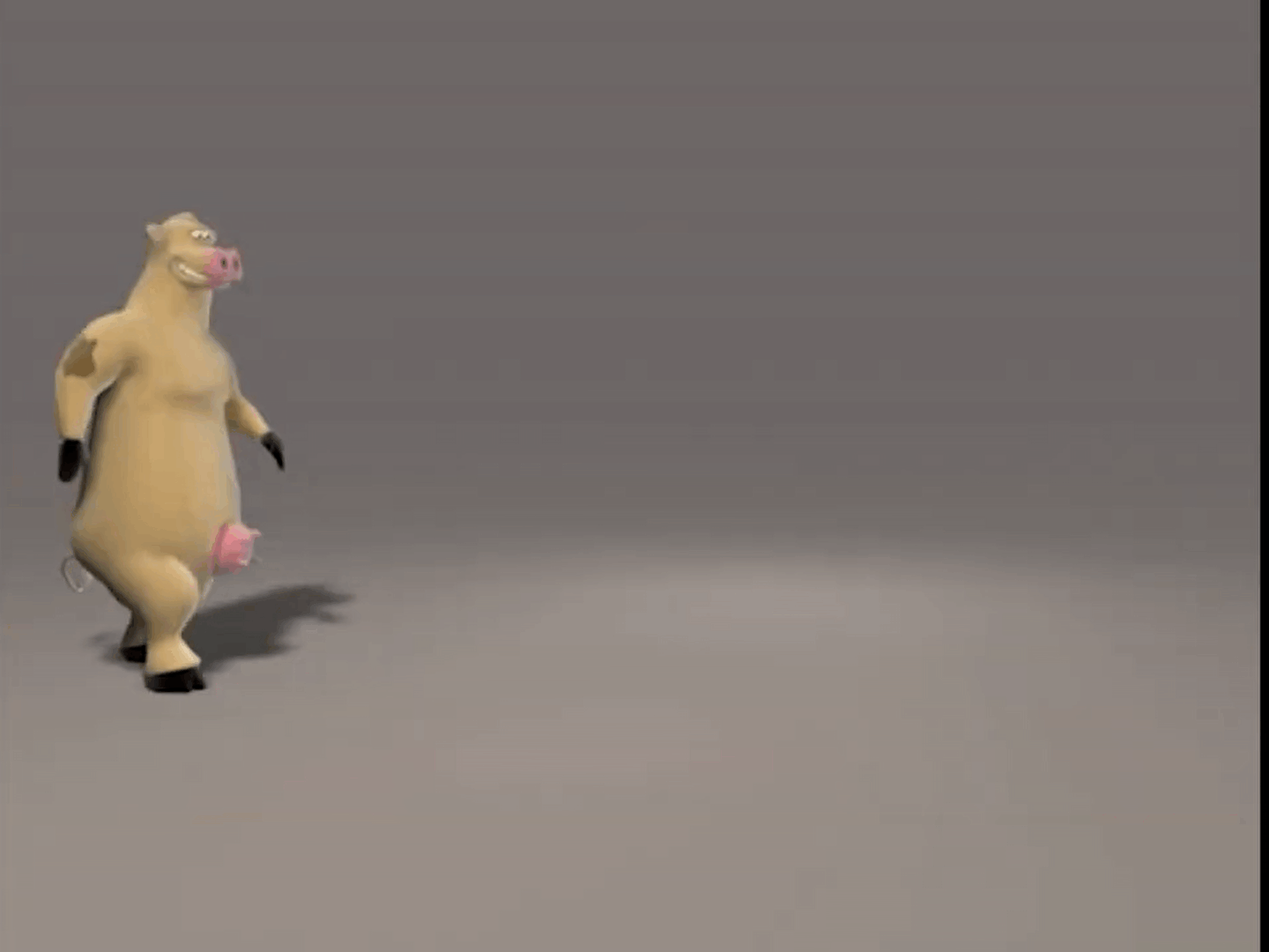 Barnyard Game Bust Animation Blank Meme Template