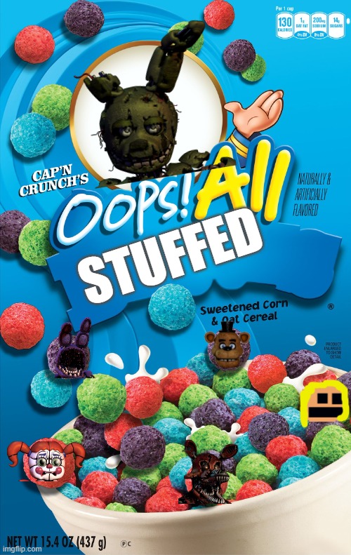 Oops! All Berries | STUFFED | image tagged in oops all berries | made w/ Imgflip meme maker