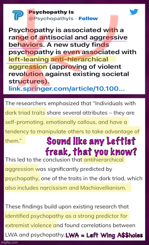 members of antifa, blm, pro-abortion rage-aholics | Sound like any Leftist
freak, that you know? LWA = Left Wing A$$holes | image tagged in memes,we knew they are nutz,this just confirms it,they have a screw loose,they dont belong in serious discussions,fjb voters | made w/ Imgflip meme maker