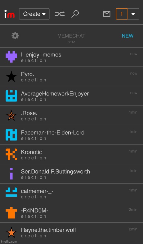 memechat reveal | made w/ Imgflip meme maker