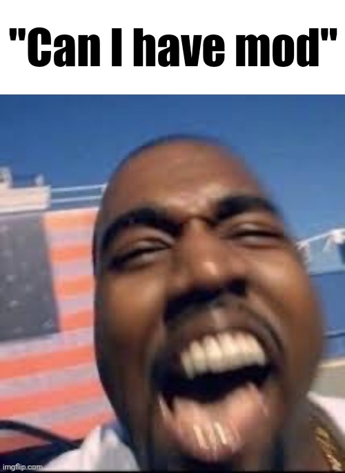 How yall look saying this shit | "Can I have mod" | made w/ Imgflip meme maker