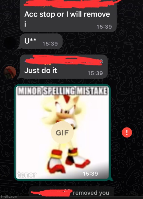 Just a normal day on my school group chat | made w/ Imgflip meme maker