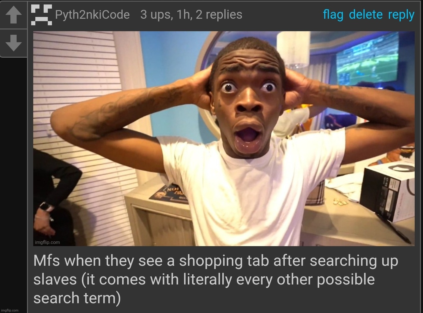 image tagged in if blue alt comment then blue go off for rest of week | made w/ Imgflip meme maker