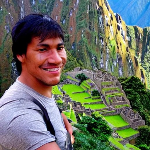 High Quality Machu Picchu Tour Guide Blank Meme Template