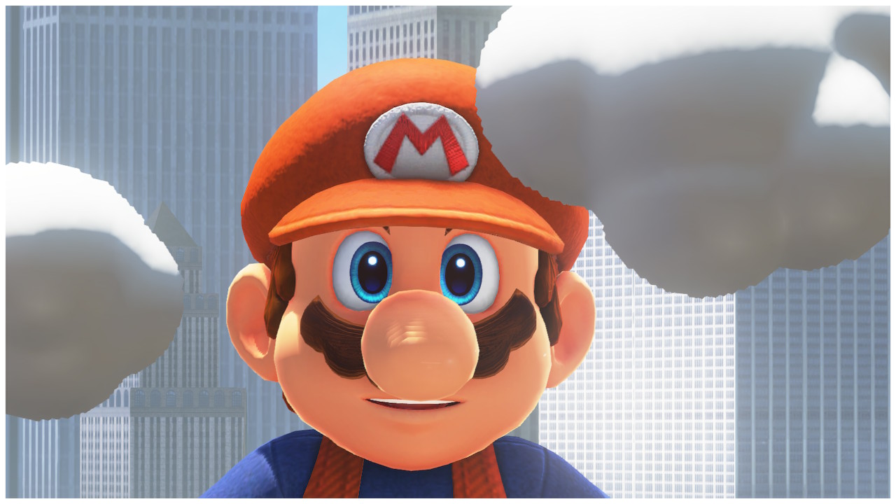 Mario Confused Blank Meme Template