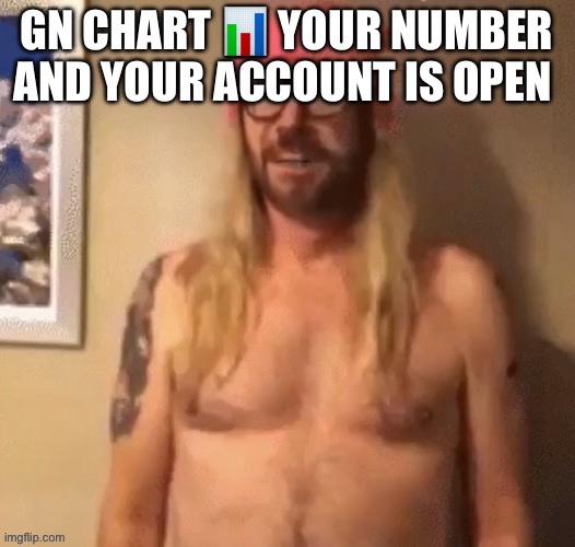 Speech bubble | GN CHART 📊 YOUR NUMBER AND YOUR ACCOUNT IS OPEN | image tagged in speech bubble | made w/ Imgflip meme maker