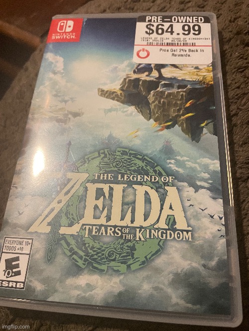 I finally got TOTK let’s go | made w/ Imgflip meme maker