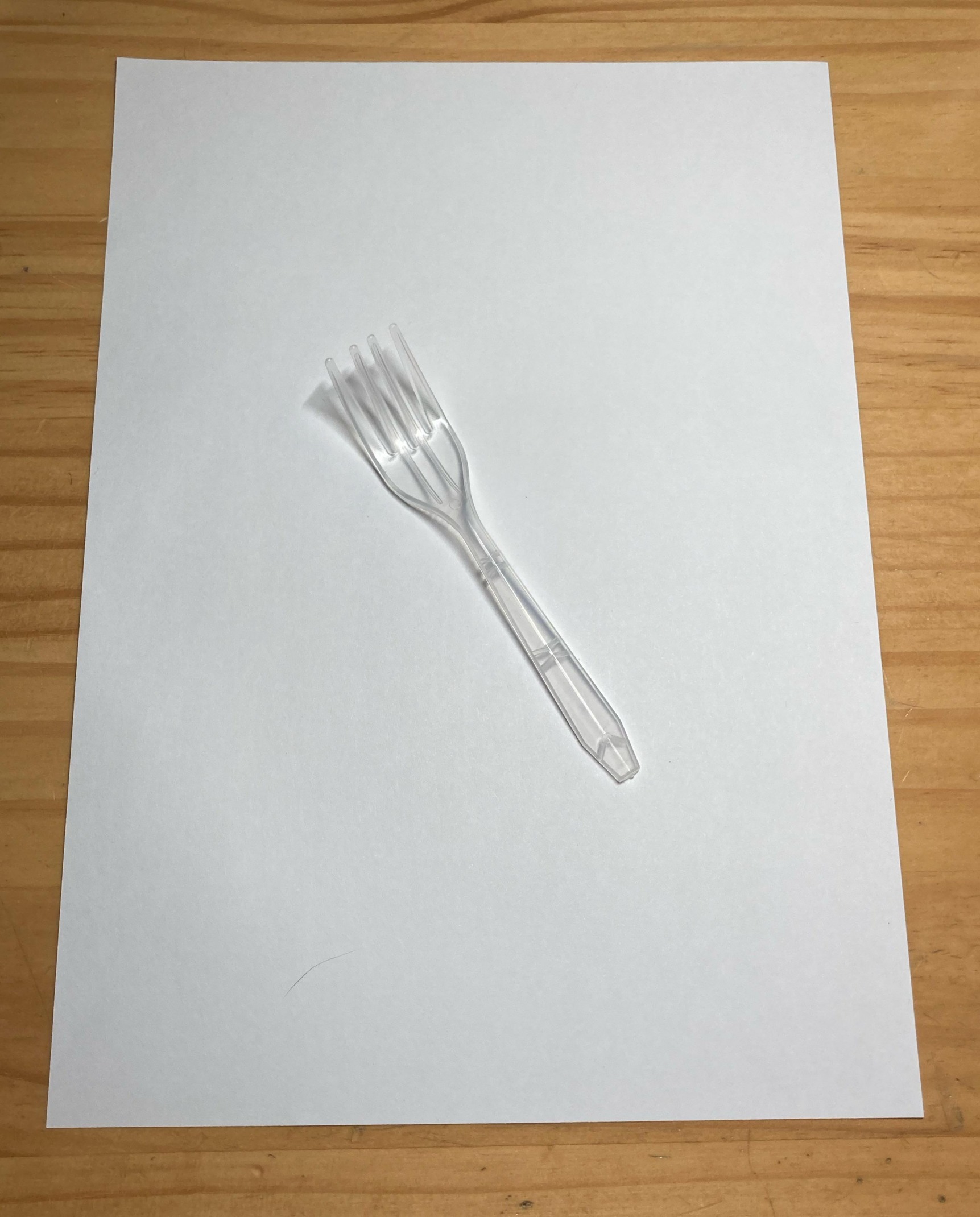 i drew a fork Blank Meme Template