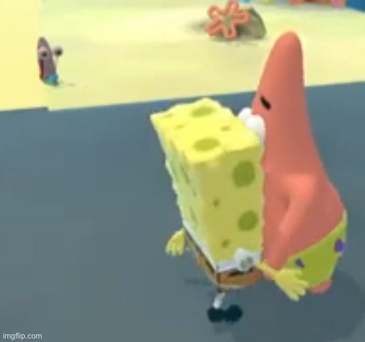Gary watching SpongeBob and Patrick kiss | made w/ Imgflip meme maker