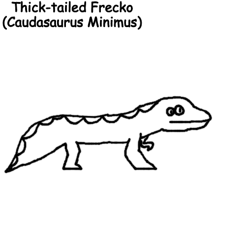 High Quality Thick-tailed Frecko Blank Meme Template