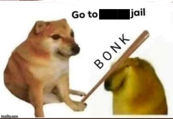 go to h***y jail | █████ | image tagged in go to h y jail | made w/ Imgflip meme maker