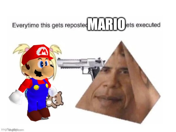 Nooooo | MARIO | image tagged in mario,super mario 64 | made w/ Imgflip meme maker