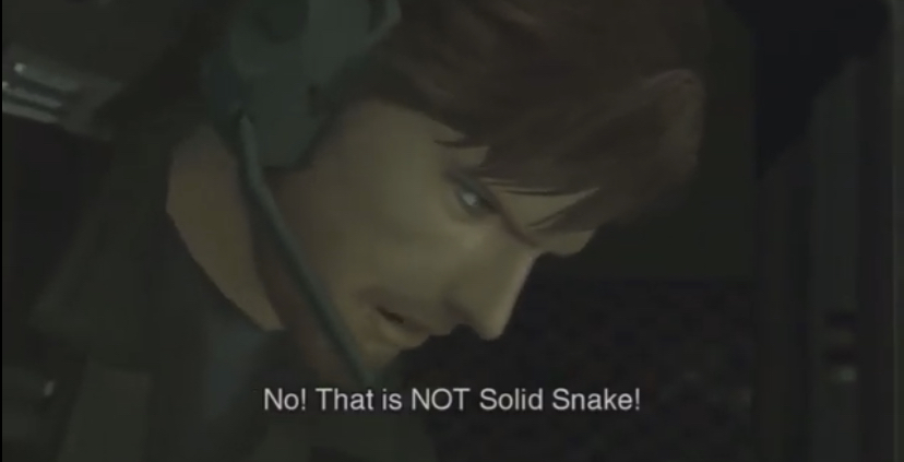 That Is Not Solid Snake Blank Meme Template