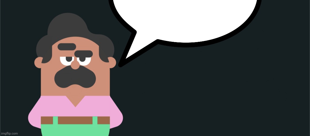 Oscar Duolingo Speech Bubble | image tagged in oscar duolingo speech bubble | made w/ Imgflip meme maker