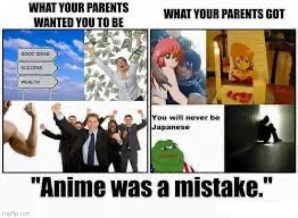 anime was the worst mistake | made w/ Imgflip meme maker