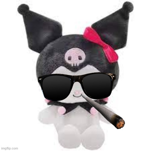 boredom | image tagged in kuromi plush | made w/ Imgflip meme maker