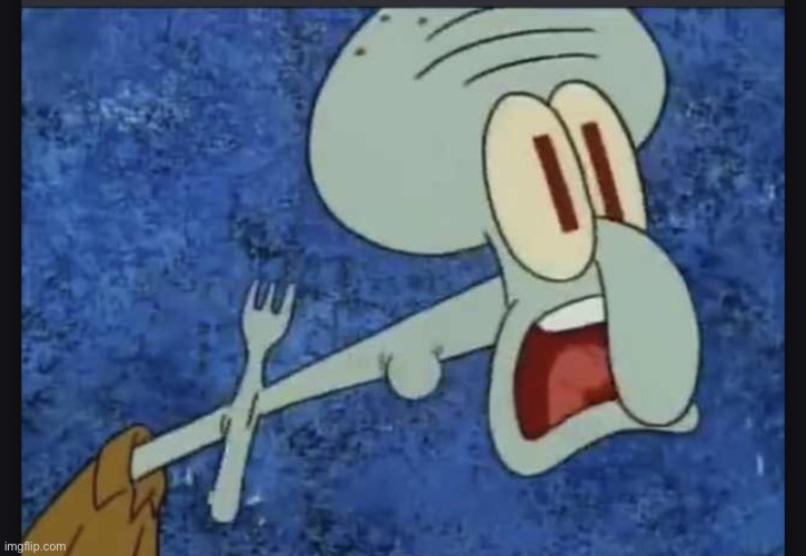 Squidward choking | image tagged in squidward choking | made w/ Imgflip meme maker