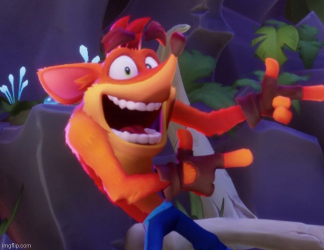 Crash Bandicoot | image tagged in crash bandicoot | made w/ Imgflip meme maker