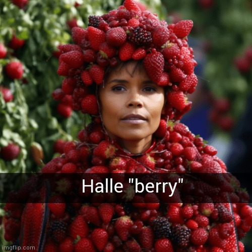 Nah | Halle "berry" | image tagged in memes,bored,halle berry,funny,cursed image,photography | made w/ Imgflip meme maker