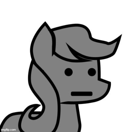Npc pony | image tagged in npc pony | made w/ Imgflip meme maker