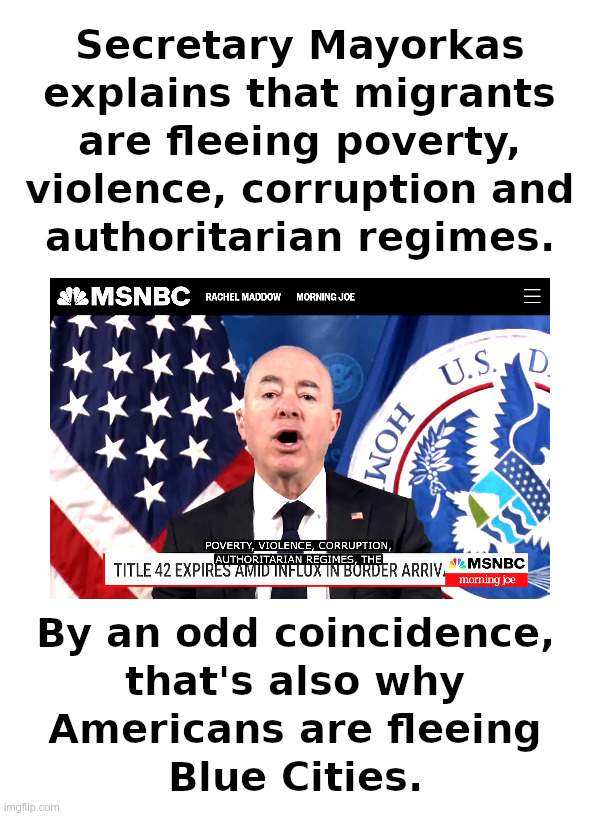 People Are Fleeing Poverty, Violence, Corruption and Authoritarian Regimes! | image tagged in mayorkas,migrants,poverty,violence,corruption,authoritarian regimes | made w/ Imgflip meme maker