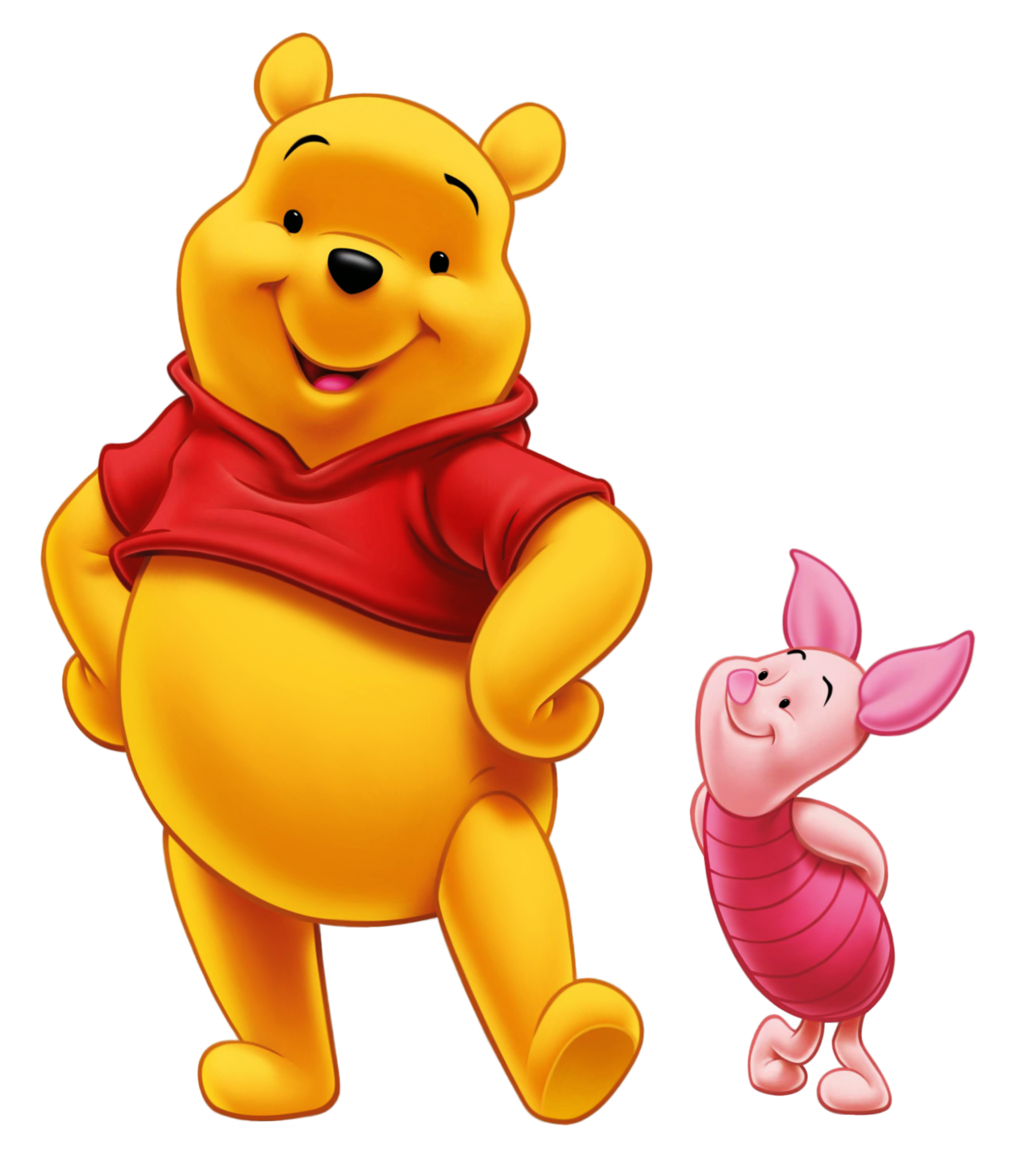 High Quality Poo Bear and Piglet Blank Meme Template