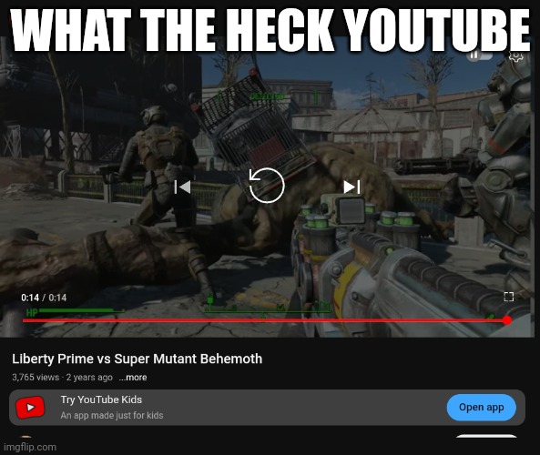 WHAT THE HECK YOUTUBE | made w/ Imgflip meme maker