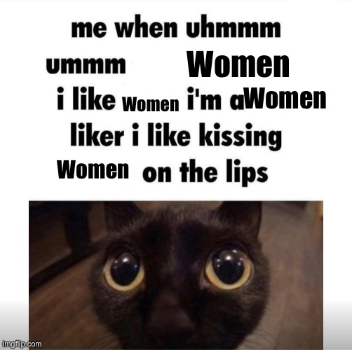 me when uhmm umm | Women; Women; Women; Women | image tagged in me when uhmm umm | made w/ Imgflip meme maker