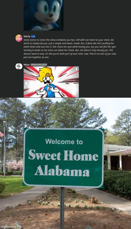 Sing it with me, guys- | image tagged in welcome to sweet home alabama | made w/ Imgflip meme maker