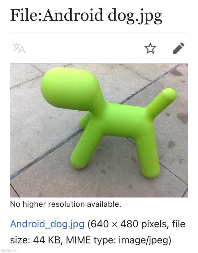 dog | image tagged in android dog | made w/ Imgflip meme maker