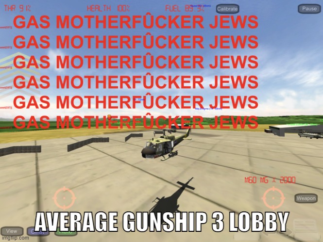 AVERAGE GUNSHIP 3 LOBBY | made w/ Imgflip meme maker