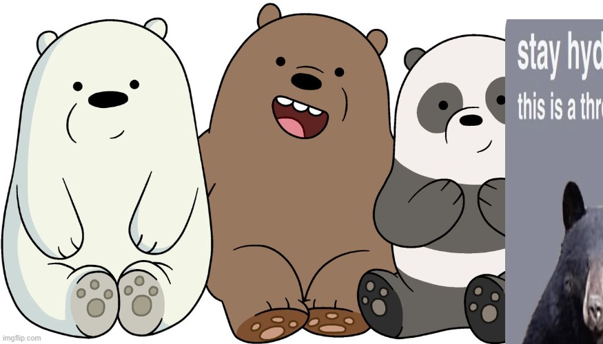 We Bare Bears | image tagged in we bare bears | made w/ Imgflip meme maker