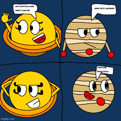 Saturn's Talent (first 1 i made) | image tagged in saturn,space | made w/ Imgflip meme maker