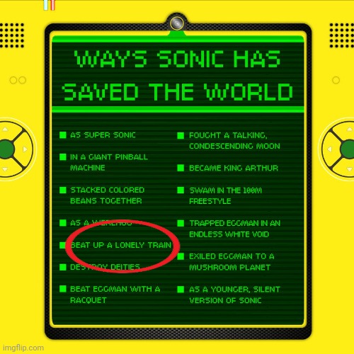 The Murder of Sonic the Hedgehog is canon | made w/ Imgflip meme maker