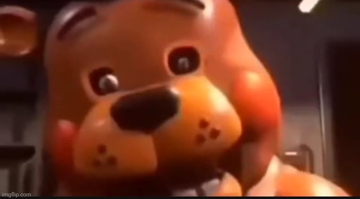Toy Freddy has seen some shit | image tagged in toy freddy has seen some shit | made w/ Imgflip meme maker