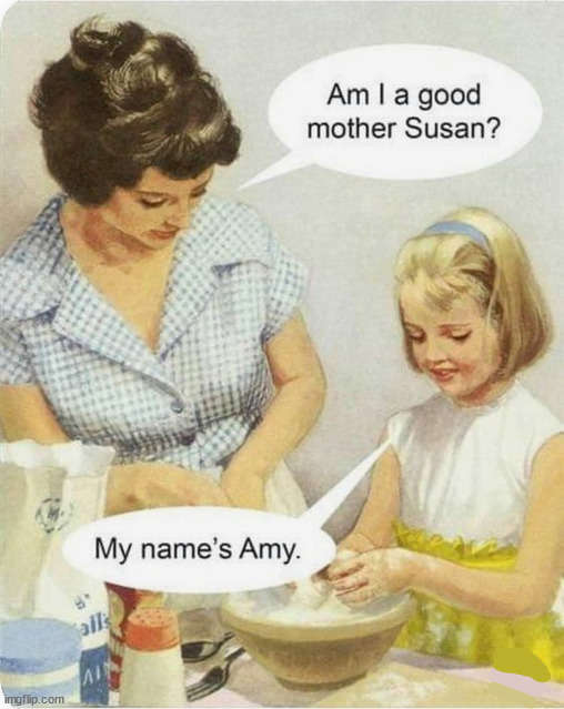 When mom can not remember your name | image tagged in you had one job | made w/ Imgflip meme maker