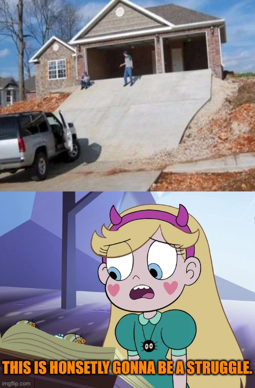 THIS IS HONSETLY GONNA BE A STRUGGLE. | image tagged in star butterfly 'you do crazy things',you had one job,star vs the forces of evil,memes | made w/ Imgflip meme maker