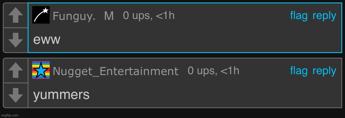 2 people be like: | made w/ Imgflip meme maker
