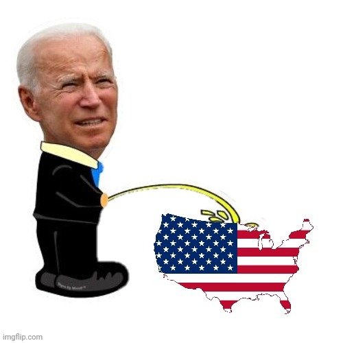 Visual description of the joe and democrats plans for America | image tagged in joe biden,democrats,destroy,america | made w/ Imgflip meme maker
